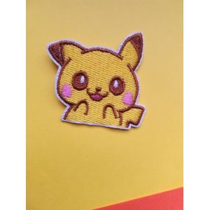 Ecusson Thermocollant Patch Brodé Pokemon Pikachu - Occasion