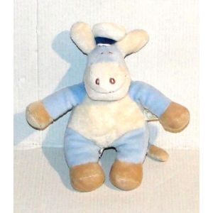 doudou ane paco b&eacute;ret marin noukies 15 cm - Occasion