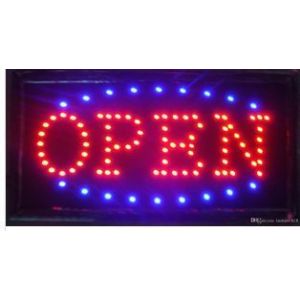 Enseigne Lumineuse Nouvelle Génération Leds Extra Lights Open - Occasion