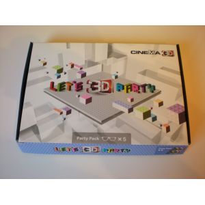 LG AGF215 - Lunettes 3D party pack - Occasion