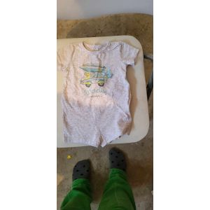 Combishort Bébé 62 Cm - 3 Mois In Extenso - Occasion