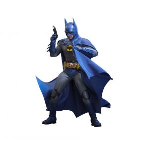 Figurine Hot Toys Mms834 - Dc Comics - The Flash - Batman Blue & Grey Suit - Occasion