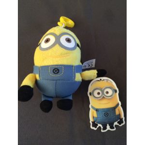 Peluche porte cl&eacute; moi moche et m&eacute;chant , minion kevin , minions - Occasion