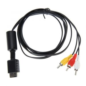 câble Audio-vidéo AV vers RCA de 1.8m/6 pieds, pour Sony PS 2 3 PS2 PS3 système de Console de jeu AV - Occasion