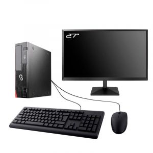 PC Fujitsu D556 DT Gaming Ecran 27" RTX 3050 i7-6700 RAM 32Go 1To SSD W11 Wifi - Occasion