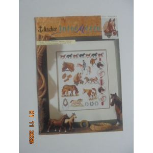 Anchor Intermezzo : Chevaux [Grille Point De Croix] - Occasion