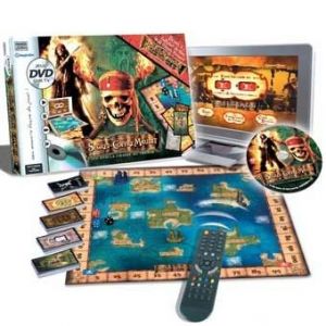 Pirates Des Caraïbes - Le Secret Du Coffre Maudit - Jeu Dvd La Chasse Au Trésor - Occasion