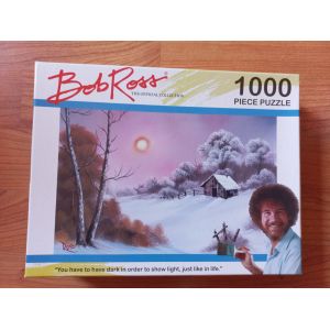 Puzzle 1000 Pièces Pré Enneigé - Bob Ross - Occasion