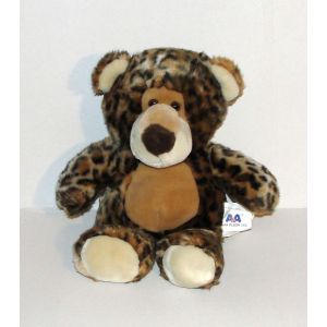 Doudou Panthere Jaguar Leopard Toys R Us De A & A Plush - Peluche Animal Felin Panthere Jaguar 30 Cm - Occasion