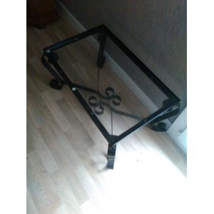 Table Basse En Fer Forg&eacute; - Occasion