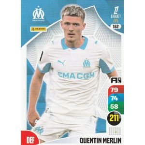 Carte Foot Panini Adrenalyn Xl 2026 - N&deg; 152 - Quentin Merlin - Marseille - Occasion
