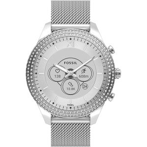 Montre Intelligente Hybride Fossil Stella Gen 6 pour Femme, avec fr&eacute;quence Cardiaque, Suivi de l'activit&eacute; et du Sommeil avec statistiques de Bien-&ecirc;tre approfondies. - Occasion