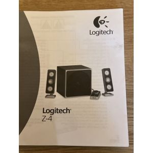 Enceinte logitech Z4 Noir - Occasion