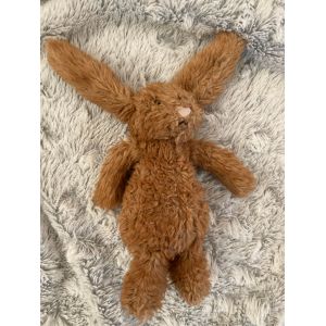 Peluche Doudou Lapin Marron Caramel Jellycat 20 Cm - Occasion