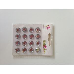 Plaquette De 16 Strass 1 Cm - Occasion