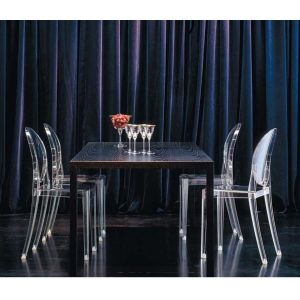 Lot 4 Chaises Kartell Victoria Ghost Par Starck - Occasion