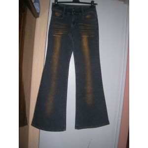 Jean Patte D"Eph Size 40 Taille À Plat 36 Cm,70% Coton,25% Polyester,5% Spandex. - Occasion