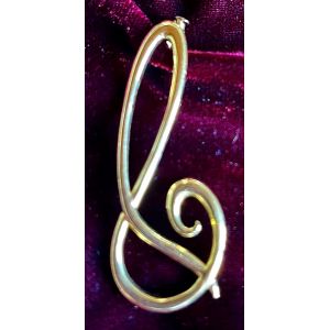 Broche Clé De Sol - Occasion