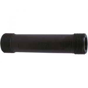 Tube d'attente plastique noir - MM 3/4" - 170 mm - Compteur d'eau - Itron - Occasion