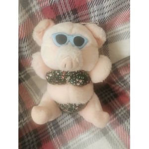 Doudou Peluche Cochon Piggy Lunettes Maillot De Bain &Eacute;luz - Occasion