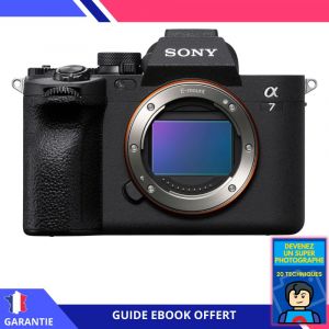 Sony A7 IV Nu + Ebook 'Devenez Un Super Photographe' - Hybride Sony - Occasion