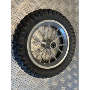 Roue 12 1/2 x 2.75 débroussailleuse à jante avec pneu moto dirt pit bike ... - Occasion