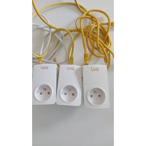 3 adaptateurs CPL NETSOCKET 200 Nano LEA - Occasion