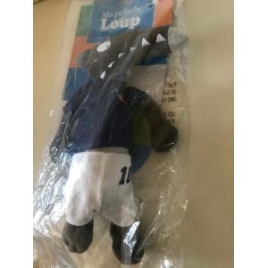 Peluche Doudou Petit Loup Foot Numéro 10 Auzou 30 Cm - Occasion