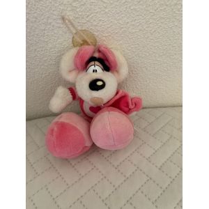 Peluche Diddle Rose Avec Ventouse D'environ 17 Cm - Occasion