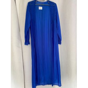 Peignoir Bleu Électrique 34/36 - Occasion
