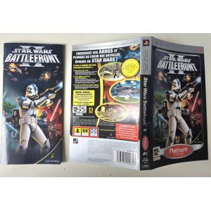 jaquette et notice du jeu PSP "Star Wars Battlefront 2" - Occasion