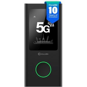 ChenQuanSarl-U50 Numen Air 5G Routeur Wifi Mobile, Bandes Fréquence Globales, Pas Besoin De Carte Sim, Prend En Charge 16 Appareils, Batterie 5400 Mah, Point D'Accès Wi-Fi De Voyage Ou Maison (Noir) - Occasion