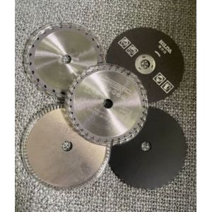 Lot 5 Lames de Scie Circulaire 85x10mm &ndash; 85x15mm &ndash; Multi-Usage Bois & Bricolage - Occasion