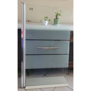 Pare douche pour baignoire pivotant 140cm * 85cm - Occasion
