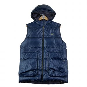 Reconditionn&eacute; - Doudoune Homme R&eacute;versible Marine - Taille L - Homme - Marine - Occasion