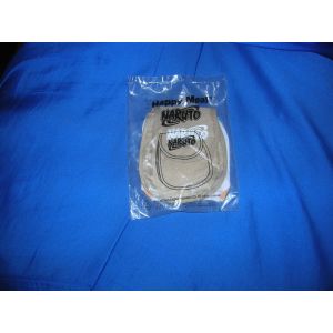 Pochette Happy Meal Naruto Toile Beige 10 X 9 Cm. - Occasion