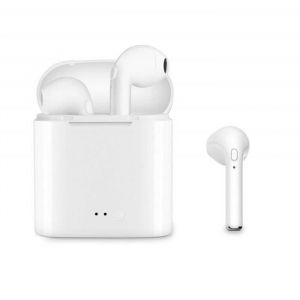 Écouteurs Bluetooth Oreillettes Sans Fil Casque Bluetooth 4.2 Wireless Stéréo Intra-Auriculaire Charge Box Pour Android, Iphone - Occasion