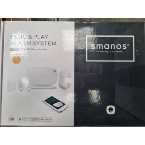 Syst&egrave;me d'alarme connect&eacute; GSM X300 - Smanos - Occasion
