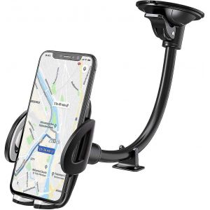 Support De Téléphone De Voiture À Ventouse, Support De Voiture Portable Avec Rotation À 360 Degrés Pour Smartphone, Appareils Gps - - Occasion