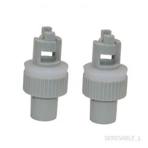 2x Adaptateur De À Air Adaptateur De Pneumatique Pour Bateau Pneumatique Adaptateur Pour Panneau De Gris - Occasion