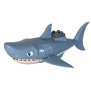 Lego Duplo Sand Blue Duplo Shark with Opening Jaw Requin 5336c01 du set 7882 - Occasion