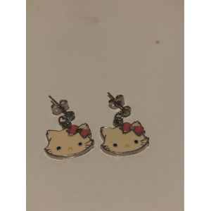 Boucles D¿Oreilles Hello Kitty - Occasion