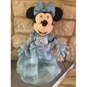 Peluche Doudou Princesse Minnie Cendrillon Disneyland Resort Paris 38 Cm - Occasion
