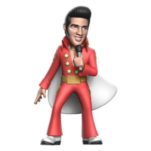 Elvis Presley Figurine Minix Elvis Red Suit 12 Cm - Occasion