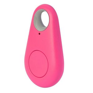 Mini Localisateur Porte-Clés Traceur Anti-Perte Bluetooth 4.0 Universel Avec Alarme Coloris Rose - Occasion