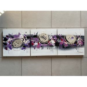 Tableau sur toile triptyque - Occasion