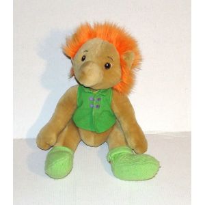 Peluche Troll Ikea Sagolek Articulé 34 Cm Doudou Troll Cheveux Orange - Occasion