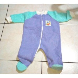 Pyjama Violet Taille 6 Mois .. - Occasion