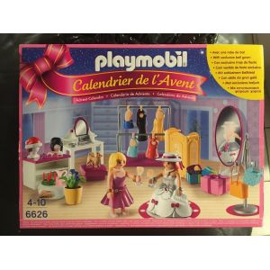 Calendrier de l'Avent playmobil 6626 la loge de l'artiste - Occasion