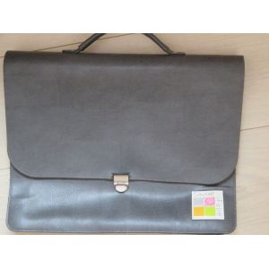 sacoche Tupperware en simili cuir gris - Occasion